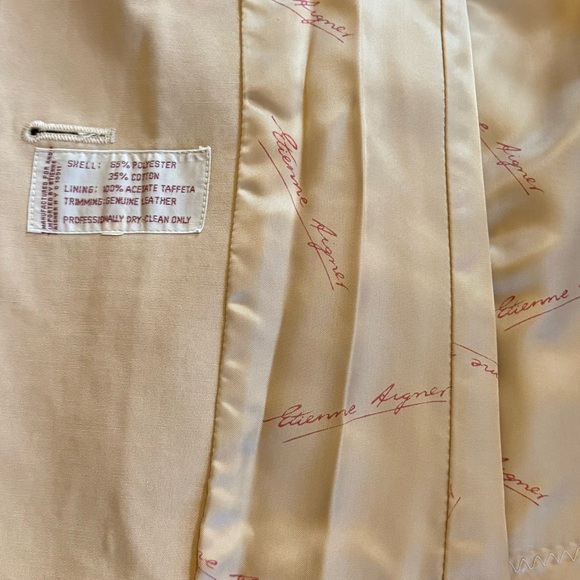 Women's Tan Button-Up Jacket - Picture 7 of 15